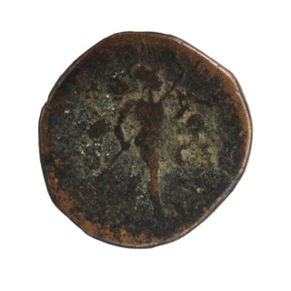 Sestertius; Roman deities; Mars; Alexander Severus (Roman emperor, 222–235) — iconography. Obv.: