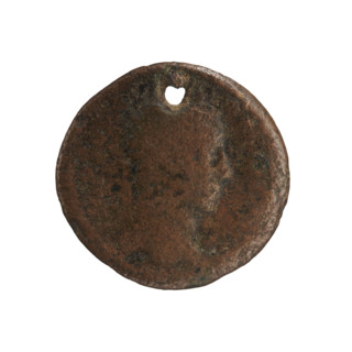 As (with hole), Alexander Severus (208–235; Roman emperor 222–235), personifications; Alexander