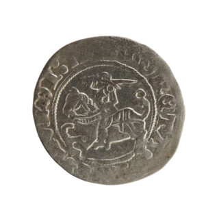 Lithuanian half-grosz, Sigismund I the Old (King of Poland; 1506–1548), Jagiellons (dynasty).