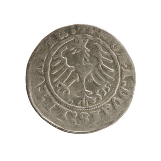 Lithuanian half-grosz, Sigismund I the Old (King of Poland; 1506–1548), Jagiellon dynasty. Silver