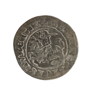 Lithuanian half-grosz, Sigismund I the Old (King of Poland; 1506–1548), Jagiellon dynasty; silver