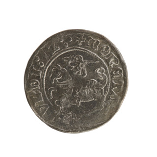 Lithuanian half-grosz, Sigismund I the Old (king of Poland; reign 1506–1548), Jagiellon dynasty.