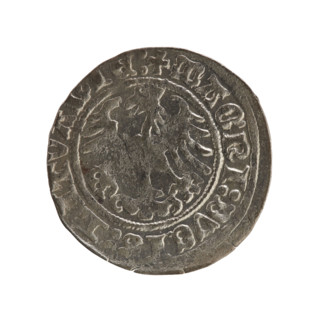 Lithuanian half-grosz, Sigismund I the Old (King of Poland; 1506–1548), Jagiellon dynasty. Silver