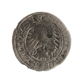 Lithuanian half-grosz, Sigismund I the Old (King of Poland; 1506–1548), Jagiellon dynasty. Obverse: