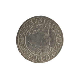 Prussian grosz, Sigismund I the Old (King of Poland; 1506–1548), 1534. Coin (Torun, Poland).