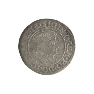 Prussian grosz, Sigismund I the Old (King of Poland; 1506–1548). Polish coin (1534), Jagiellon