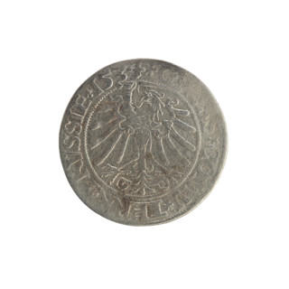 Prussian grosz, Sigismund I the Old (King of Poland; 1506–1548). Coin (1534, Torun, Poland).