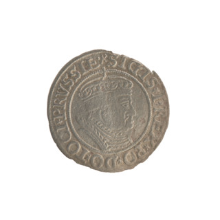 Prussian grosz, Sigismund I the Old (King of Poland; 1506–1548), coats of arms, Jagiellonians