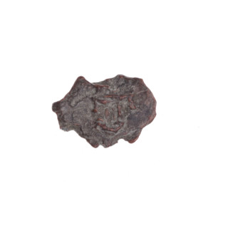 Fragment of a double-sided Drohiczyn seal. On one side, a very schematic representation of an eagle