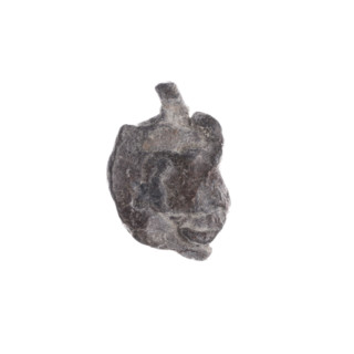 Fragment of a double-sided Drohiczyn seal. On one side a cross with one arm ending in a triangle