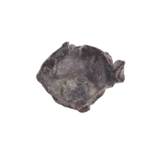 Fragment of a double-sided Drohiczyn seal. On one side, a cross with one arm ending in a triangle