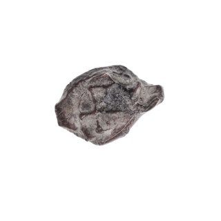Fragment of a double-sided Drohiczyn seal. On one side a cross with one arm ending in a triangle