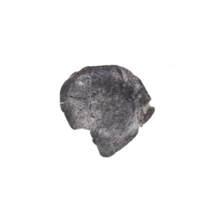 Fragment of a double-sided Drohiczyn seal. On one side a cross with one arm ending in a triangle