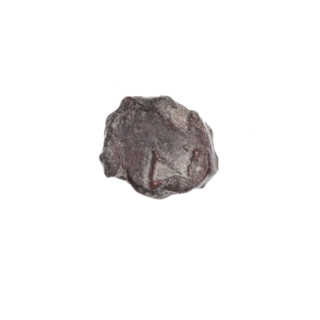 Fragment of a double-sided Drohiczyn seal. On one side, a fragment of a cross with one arm ending