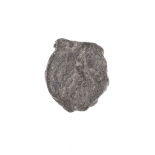 Fragment of a double-sided Drohiczyn seal. Illegible drawing on one side and the other. 11th–13th