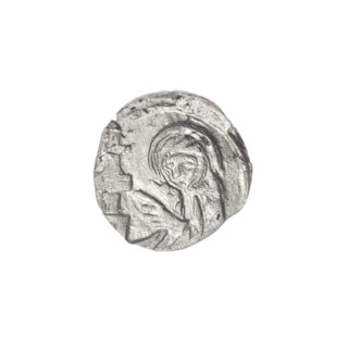 Louis II (Duke of Brzeg; ca. 1380–1436); Jadwiga of Silesia (St.; 1174–1243). Coin (1399–1436),