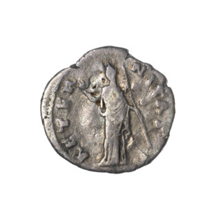 Denarius, posthumous issue for Faustina the Elder (98–141; Roman empress 138–141); issuer: