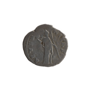 Denarius, posthumous issue for Faustina the Elder (98–141; Roman empress 138–141); issuer Antoninus