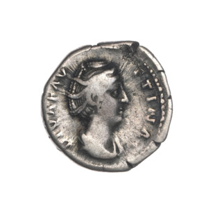 Denarius, Faustina the Elder (98–141; Roman empress 138–141) (posthumous); issuer: Antoninus Pius