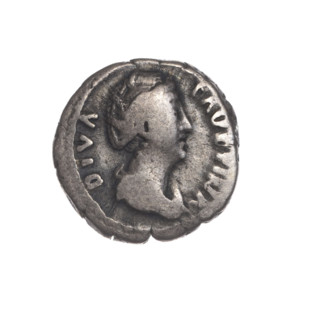 Denarius, posthumous issue for Faustina the Elder (98–141), issuer Antoninus Pius (86–161).