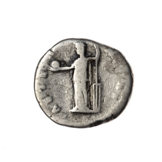 Denarius, Faustina the Elder (98–141; Roman empress 138–141) (posthumous). Issuer: Antoninus Pius
