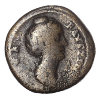 Sestertius, posthumous issue for Faustina the Elder (98–141; Roman empress 138–141), struck under