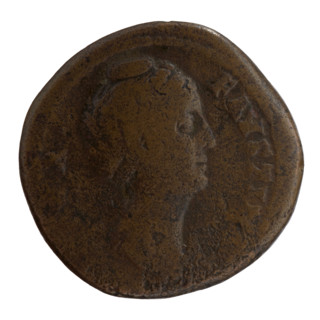 Sestertius, Faustina the Elder (98–141; Roman empress 138–141) (posthumous), Antoninus Pius