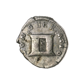 Denarius, Faustina the Younger (ca. 130–176; Roman empress 161–176) (posthumous), issuer Marcus