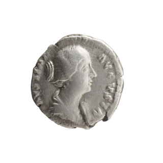 Denarius, Faustina the Younger (ca. 130–176; Roman empress 161–176; Augusta), iconography: Venus,