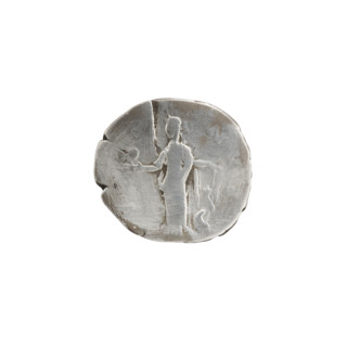 Denarius, Faustina the Younger (ca. 130–176; Roman empress 161–176; Augusta 147–161). Obverse: