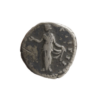 Denarius, Faustina the Younger (ca. 130–176; Roman empress 161–176; Augusta 147–161). Obverse: