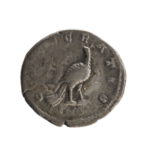 Denarius, Faustina the Younger (ca. 130–176; Roman empress 161–176) (posthumous). Issuer: Marcus