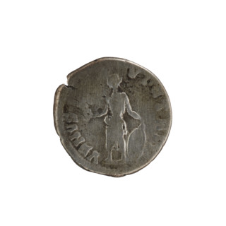 Denarius; Lucilla (149–182, Roman empress 164–169), issuer Lucius Verus (130–169, Roman emperor