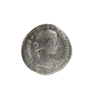 Denarius, Lucius Verus (130–169; Roman emperor 161–169), issuer: Lucilla (149–182; Roman empress