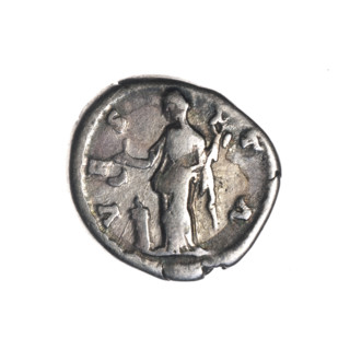 Denarius, Lucilla (149–182; Roman empress 164–169); issuer Lucius Verus (130–169; Roman emperor