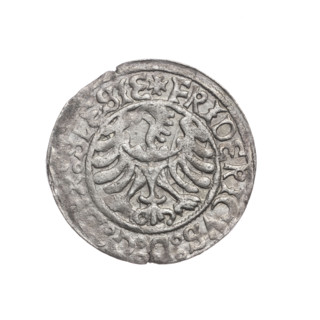 grosz; Frederick II (Duke of Brzeg-Legnica; 1480–1547); Saint Jadwiga of Silesia (1174–1243);