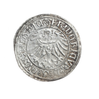 Frederick II (Duke of Brzeg-Legnica; 1480–1547); Saint Jadwiga of Silesia (1174–1243) depicted;