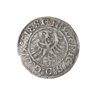 Frederick II (Duke of Brzeg-Legnica; 1480–1547) and Saint Jadwiga of Silesia (1174–1243) depicted;