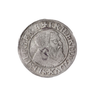 Obv. Male bust turned right with beard and sideburns, in a coat with a wide collar; in the rim