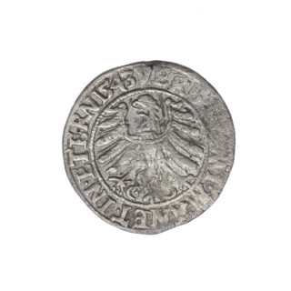 Grosz; Frederick II (Duke of Brzeg-Legnica; 1480–1547); Michael Stoltz (fl. ca. 1540–1555). Silver