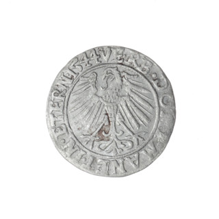 Artist: Michael Stoltz (fl. ca. 1540–1555).  WQXBCFS
I:\nmw crop ready cleaned\Work: Coin (grosz),