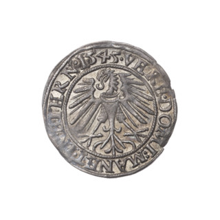 Artist: Michael Stoltz (fl. ca. 1540–1555).  WQXBCFS
I:\nmw crop ready cleaned\Object: Coin