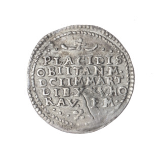 Three commemorative 3 kreuzer coins for the death of Joachim Frederick, Duke of Brzeg-Legnica