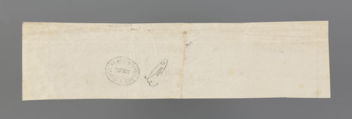Receipt for the cashier of the Main Central National Committee, National Government, securities,