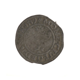 Gdansk szelag, Sigismund I the Old (King of Poland; 1506–1548). Obverse: Eagle of Royal Prussia, in
