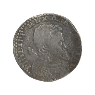Lithuanian half-thaler (mezzo ducato with countersignature), Sigismund II Augustus (King of Poland;