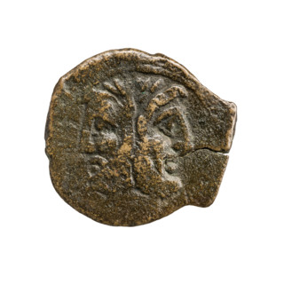 Titurius Sabinus, L. (fl. 89–75 BC), publisher. Janus (mythology); ships; ship's prow; head of
