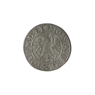 Gdansk szelag, Sigismund II Augustus (King of Poland; 1544–1572). Obv.: Eagle of Royal Prussia; in