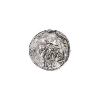 Denarius, Boleslaw III Krzywousty (prince of Poland; 1107–1138). Romanesque coin, ca. 1125–1138,