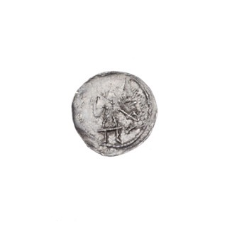 Denarius of Boleslaw III Krzywousty (prince of Poland; c. 1086–1138), c. 1125–1138. Obverse: within